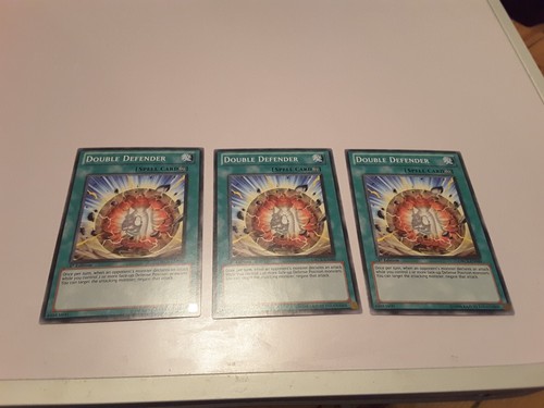 Yugioh card 3x double - yugioh,